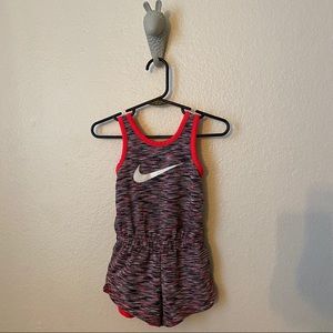Pink Nike Dri-Fit Athletic Shorts Romper!